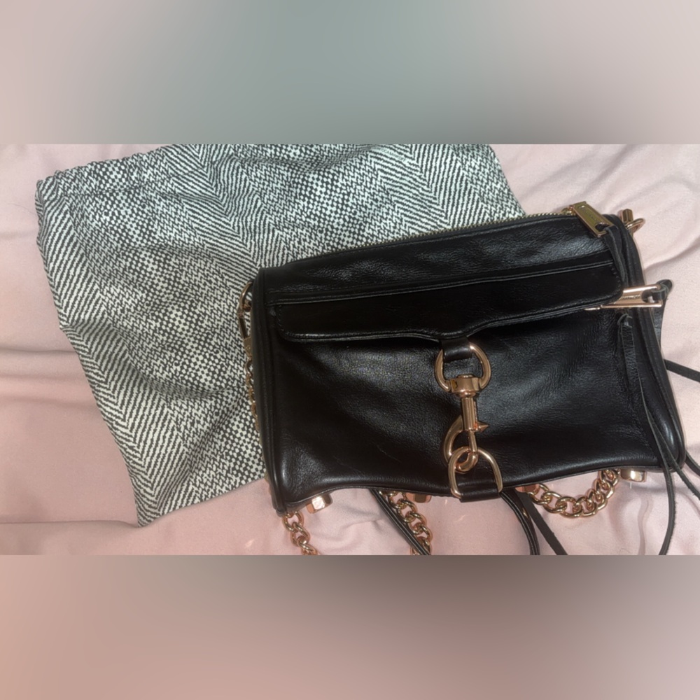 Rebecca Minkoff Mini M.A.C. Crossbody with matching dust bag